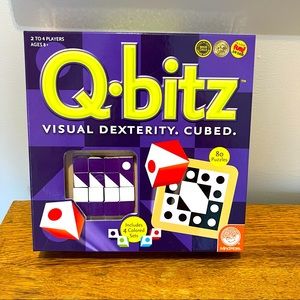 Q-Bitz by Mindware Visual Dexterity Cubed Game Neat and Complete ~ EXCELLENT!!